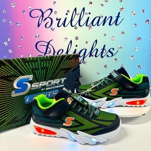 S SPORT LIGHT UP BOYS SNEAKERS